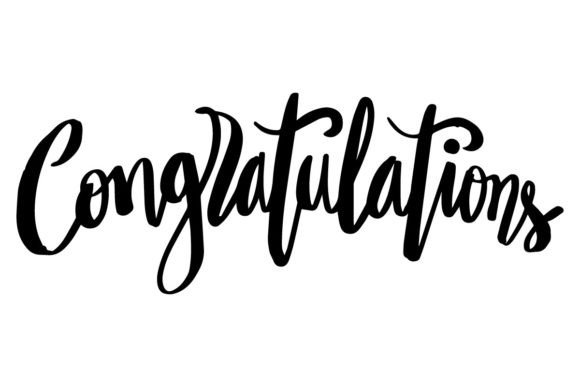 Download Congratulations Word Hand Lettering - Congratulations Collection