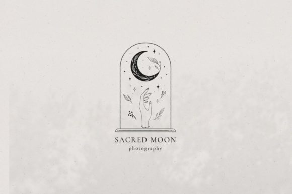 Download Sacred Moon Logo Templates Kit. - Logo Collection