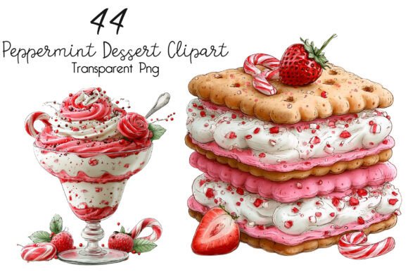 Download Peppermint Dessert Clipart - Peppermint Collection